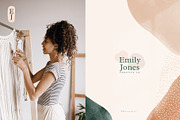 Earthy Abstract Shapes + Logos, a Texture Graphic by Basia Stryjecka (Thumbnail 5 of 20)