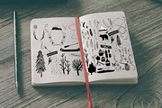 Woodlandia Hand Drawn Illustrations, an Illustration by Lone Star I&D (Thumbnail 3 of 4)