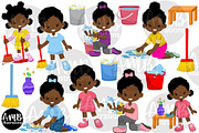 Kids doing chores clipart AMB-2991, an Illustration by AMBillustrations (Thumbnail 2 of 5)