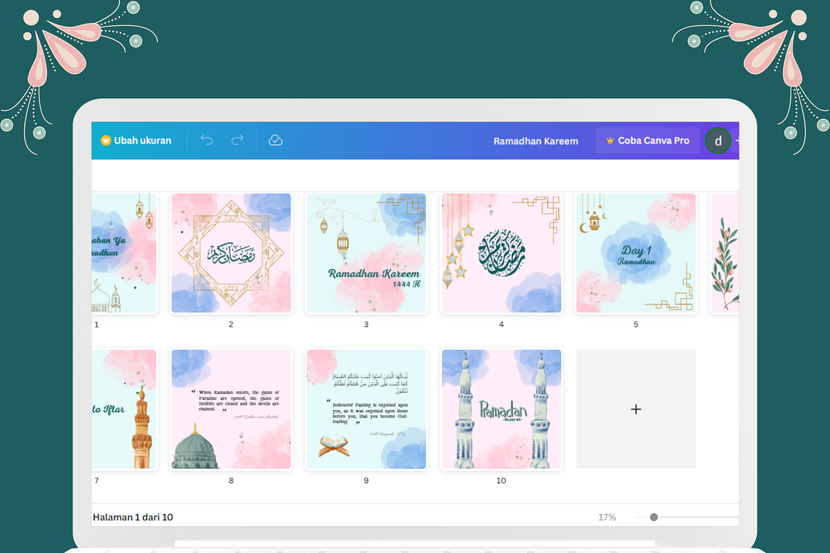 Ramadan Instagram Template, a Social Media Template by DesignTreasureID (Photo 2 of 3)