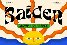 CS Raiden – Reverse Contrast Font