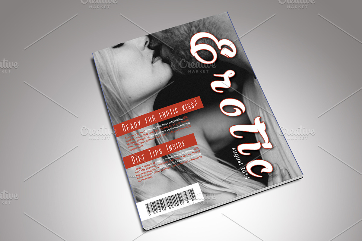 Erotic Fashion Magazine, a Magazine Template by Minimalist Studio (Photo 1 of 11)