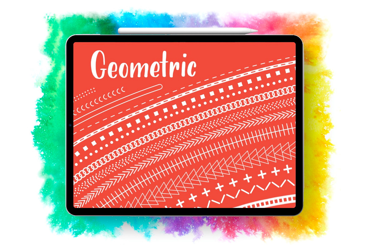 Decorative Lines and Patterns Bundle, a Brush Add-On by buntegalerie (Photo 2 of 6)