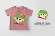 Playful Cartoon Faces, an Object Graphic by Bewalrus Studio (Thumbnail 4 of 4)