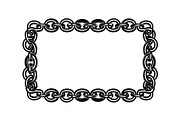 Chain Border Frame SVG Bundle, an Illustration by Designs_River (Thumbnail 10 of 31)