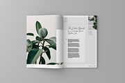 Garden And Leaves Magazine Template, a Magazine Template by spidergraph (Thumbnail 15 of 16)