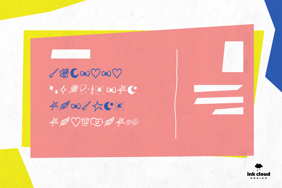 Dingbats Handwritten Symbol Typeface, a Symbol Font by InkCloudDesign (Photo 4 of 4)