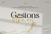 Gaston Honey - A New Font Duo, a Serif Font by Ermedia Studio (Thumbnail 1 of 10)