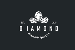 luxury jewelry design gemstone logo, a Branding & Logo Template by Maylianaw28
