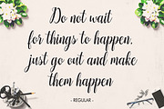 Hellifa Script, a Script Font by Barland Design (Thumbnail 3 of 7)
