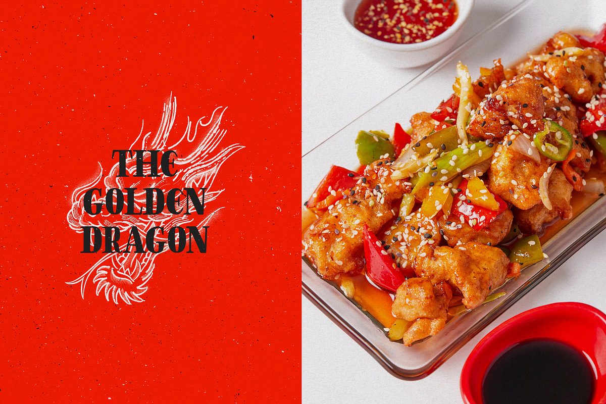 Golden Dragon - Hand-drawn Serif, a Serif Font by HipFonts (Photo 7 of 10)