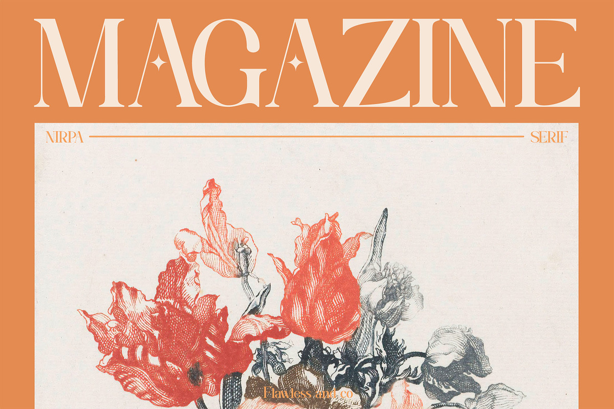 Nirpa - Elegant Serif, a Serif Font by Flawless And Co (Photo 7 of 12)