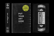 VHS Cassette Tape Case Mockup, a Packaging Mockup by FLYERWRK (Thumbnail 1 of 10)