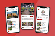 Maos - News & Media Mobile App, an App Template by trabaskriya (Thumbnail 4 of 5)