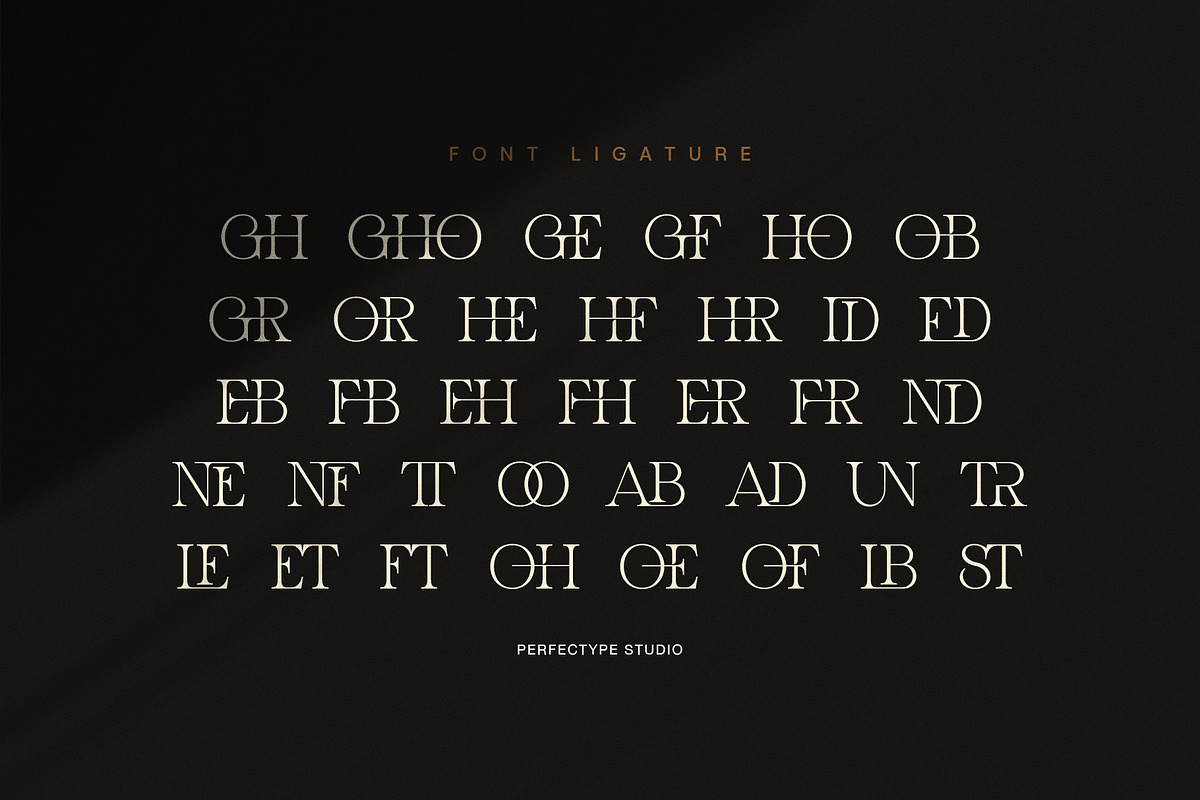 Ghond Modern Elegant Serif Font, a Serif Font by Perfectype (Photo 7 of 8)