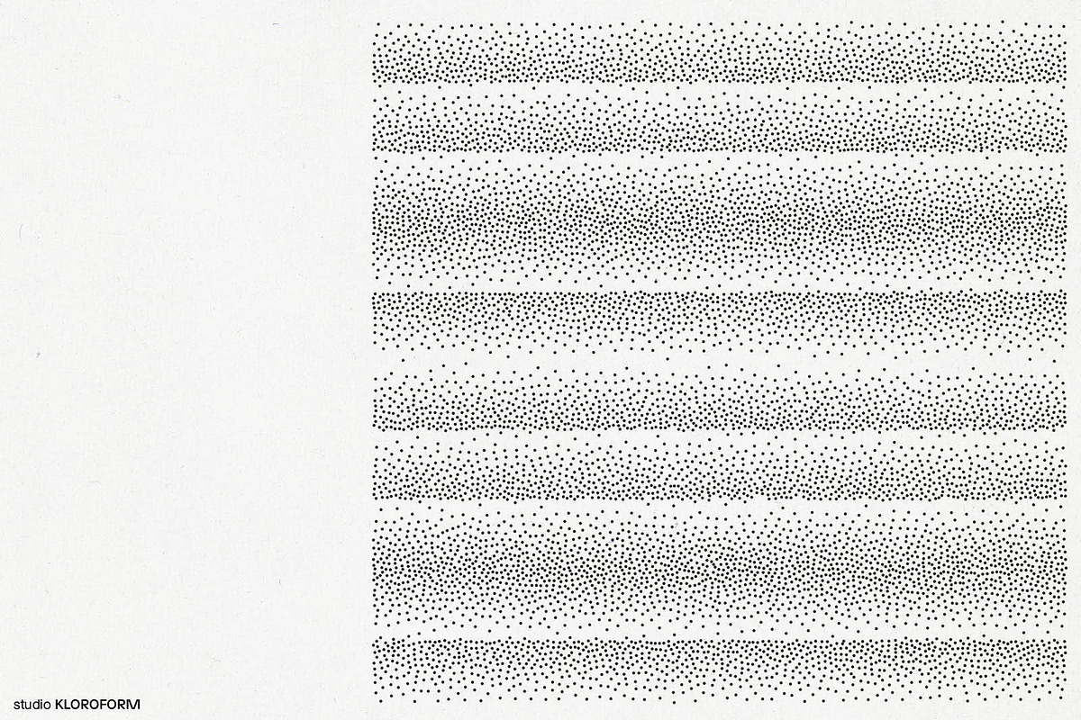 Stipple 1 - 100 dotted objects, an Object Graphic by kloroform (Photo 12 of 20)