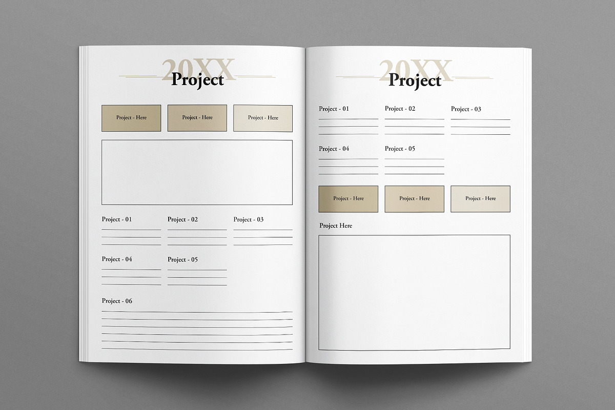 Planner Template, a Brochure Template by E-Type (Photo 4 of 7)