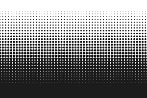 Dot Fade Half Tone Gradient Pattern