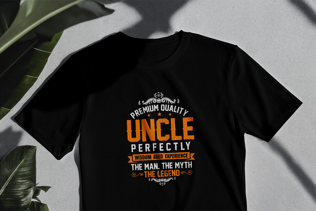 Funny Uncle T shirt Design, a Graphic by Vector Portal (Photo 2 of 5)