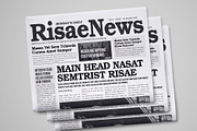 16 Page Newspaper Design v2, a Magazine Template by Miyaji75 (Thumbnail 16 of 16)