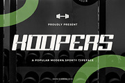 Koopers - Modern Sports Font, a Sans Serif Font by Flawless And Co (Thumbnail 1 of 10)