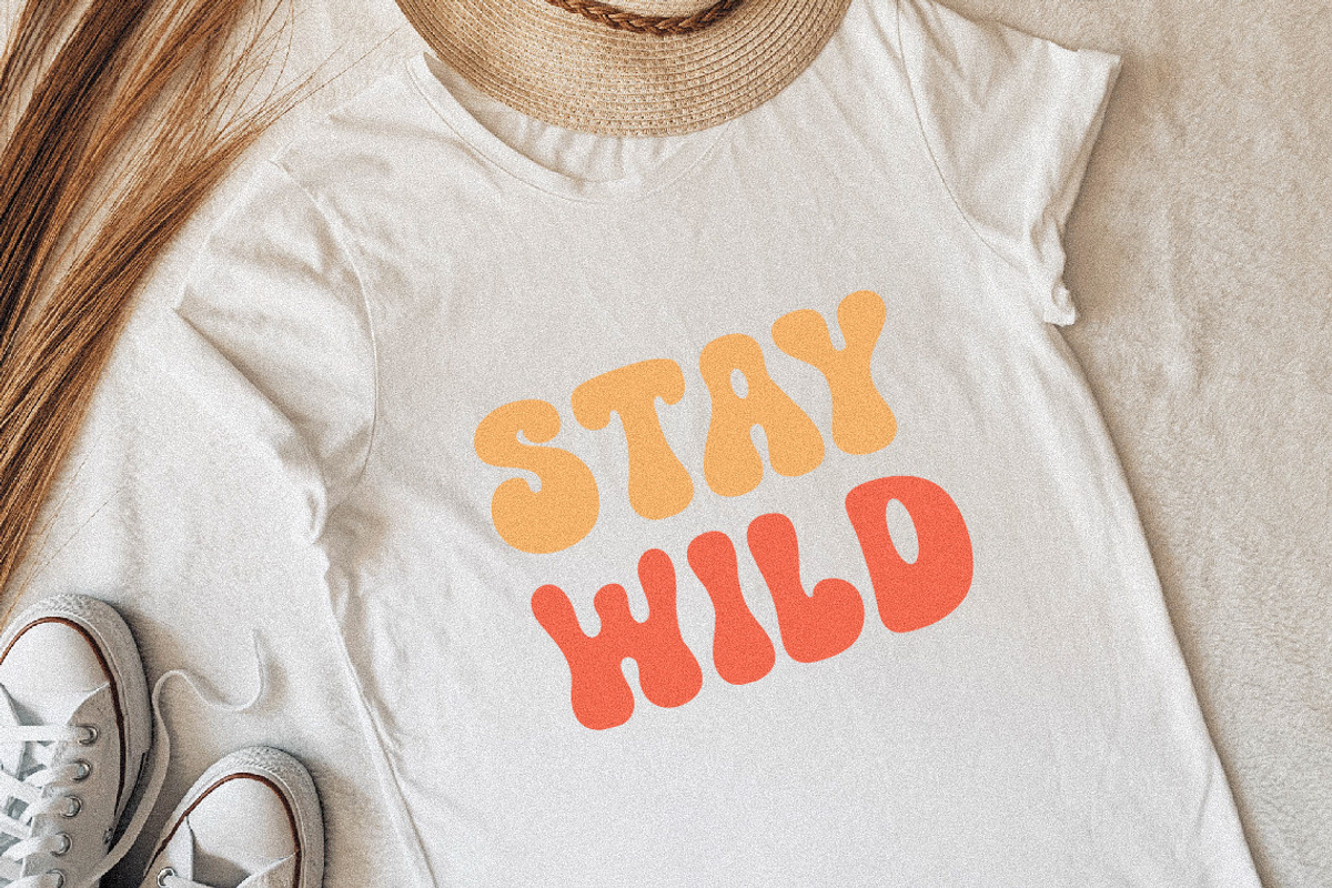 Honey Babe Groovy Retro Font, a Handwritten Font by BarcelonaShop (Photo 5 of 9)