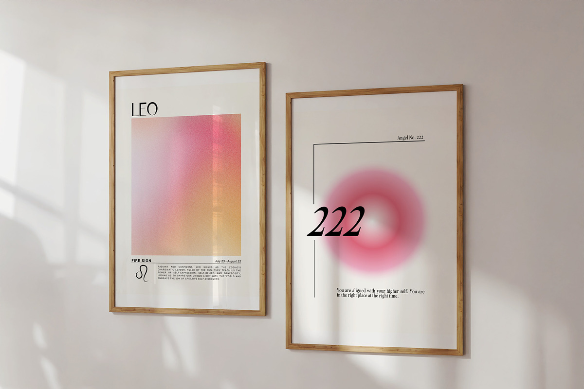 Aura Posters, a Background Graphic by Factoryluv Shop (Photo 3 of 8)