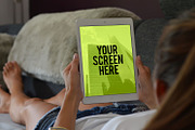 5 Mockups iPad (pics+PSD), an iPhone Mockup by tydla (Thumbnail 3 of 7)