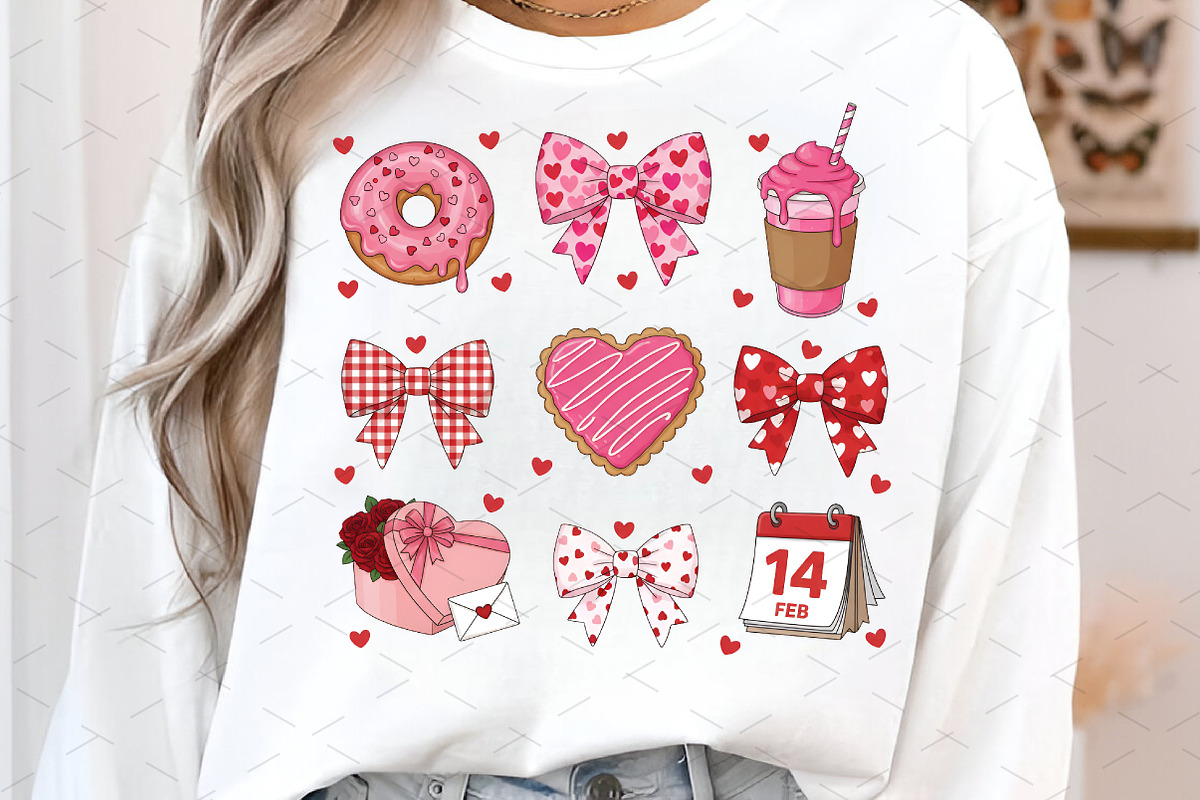 Valentine Day Png Designs, an Illustration by Libby Wishes (Photo 2 of 7)