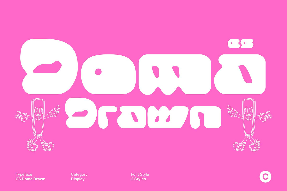 CS Doma Drawn, a Sans Serif Font by Craft Supply Co. (Photo 1 of 8)