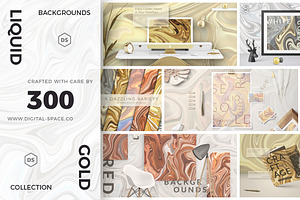 300 Liquid Gold Backgrounds