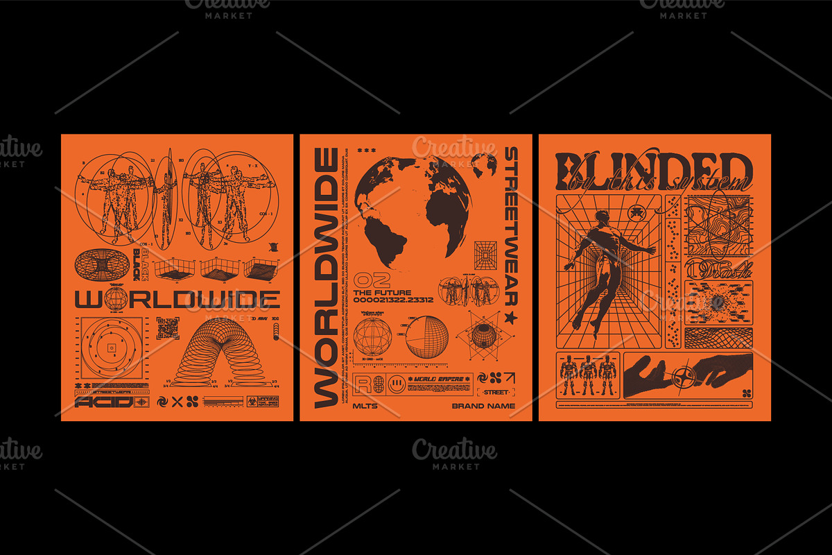 BRUTALISM PRINTS // POSTERS, an Object Graphic by BonkiStudio (Photo 11 of 12)