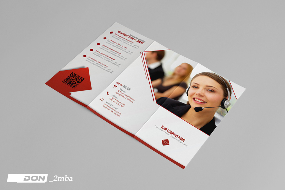 Corporate Trifold Template, a Brochure Template by don_2mba (Photo 4 of 5)