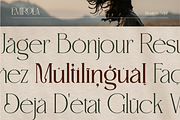 Emirola, a Serif Font by Burntilldead (Thumbnail 13 of 14)