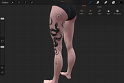 Procreate 3d Model -Female Bundle, a Characters & Person 3D Model by Procreate3dStudio (Thumbnail 5 of 8)