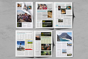 Tabloid Newspaper Template Bundle, a Magazine Template by Oshin Design (Thumbnail 3 of 7)
