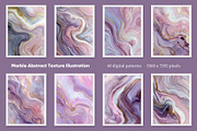 Marble Abstract Texture Illustration, a Decorative Illustration by Housui Patterns (Thumbnail 3 of 9)