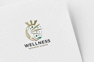 Naturals Wellness & Beauty Logo, a Branding & Logo Template by Design_Planet