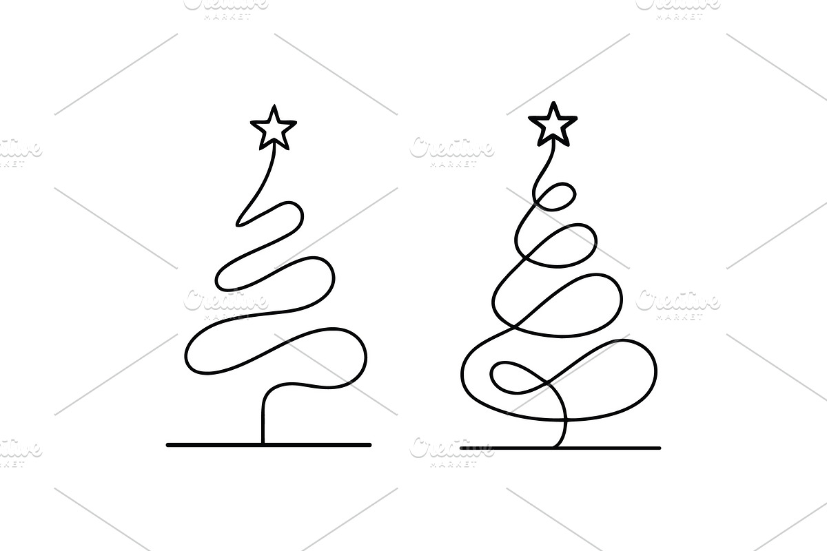 Spiral Badge Christmas Tree Logo, a Branding & Logo Template by Vectorium Studio (Photo 1 of 3)