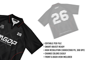 Jersey Mockup Editable PSD, a Shirt Mockup by std.badboy (Thumbnail 3 of 4)