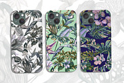 Island Flora. Seamless patterns, a Pattern Graphic by emeraldthue (Thumbnail 7 of 7)
