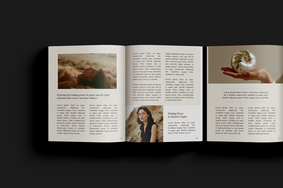 Editorial Ebook Templates for Canva, a Magazine Template by Wildnun Studio (Photo 8 of 18)