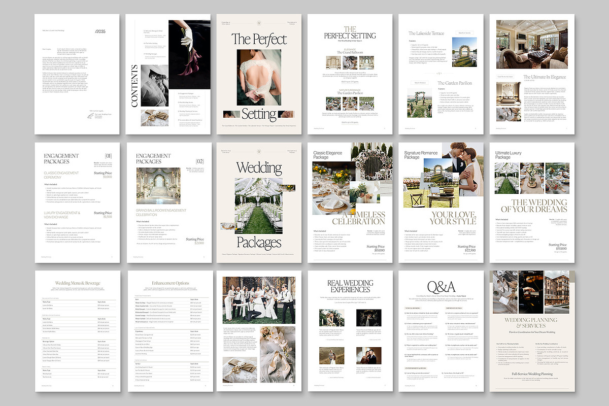 Wedding Venue Brochure Template, a Brochure Template by BrandPacks (Photo 4 of 6)