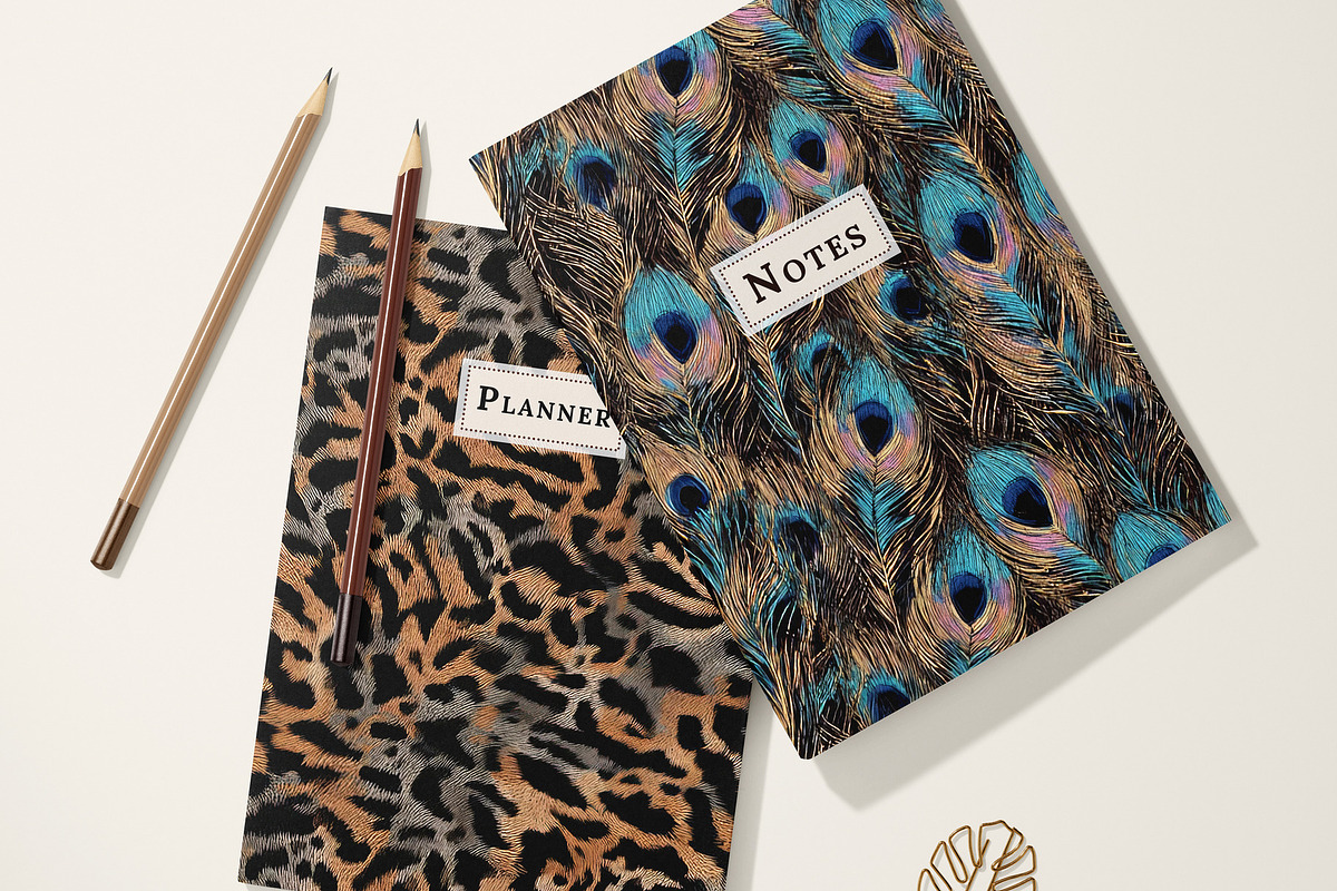 Animal Abstract Bundle 101 Patterns, a Pattern Graphic by Ninterints (Photo 10 of 10)