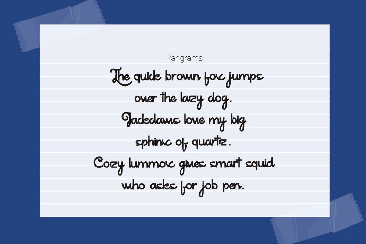 Leave Space, a Script Font by JNJ Studio (Photo 9 of 12)