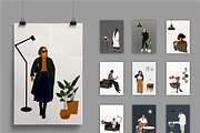 business collection, female boss, a Work Illustration by Yana_mide (Thumbnail 4 of 7)