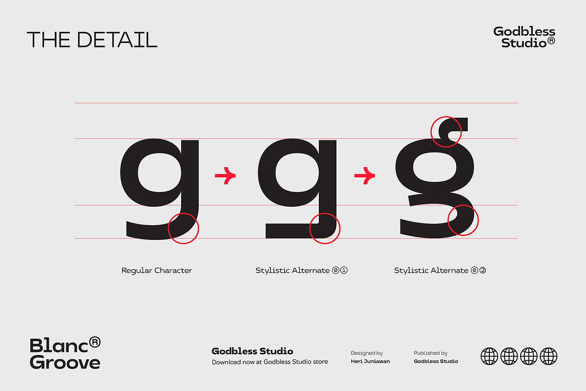 Blanc Groove, a Sans Serif Font by Godbless Studio (Photo 15 of 15)
