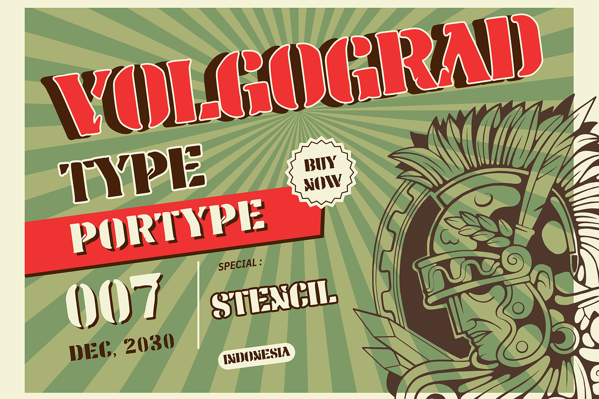 Volgograd Type, a Blackletter Font by portype (Photo 1 of 10)