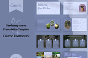 Gardening Coarse Presentation Canva, a Presentation Template by DesignArts (Thumbnail 1 of 5)