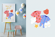 Newborn stuff. Baby toys, food icons, an Object Graphic by My.Ordinarty (Thumbnail 6 of 8)